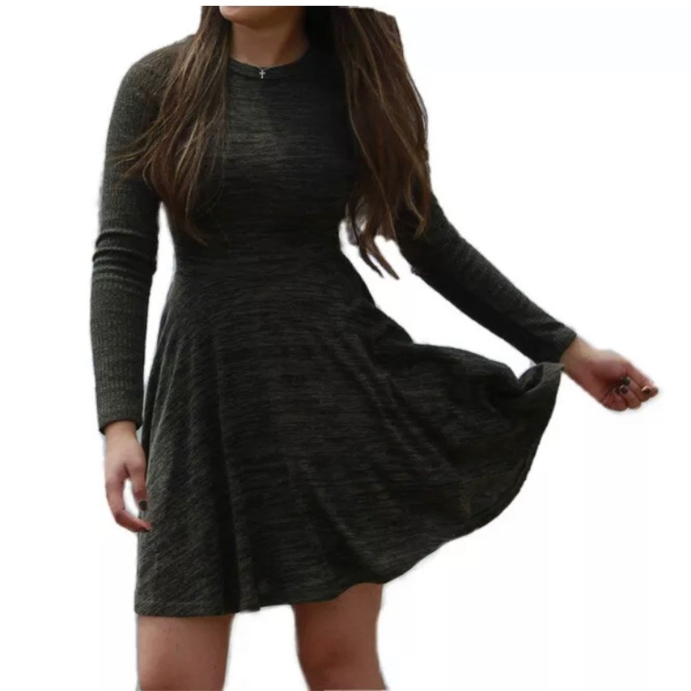 Long Sleeve Knitted Dress